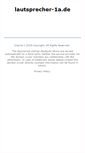 Mobile Screenshot of lautsprecher-1a.de